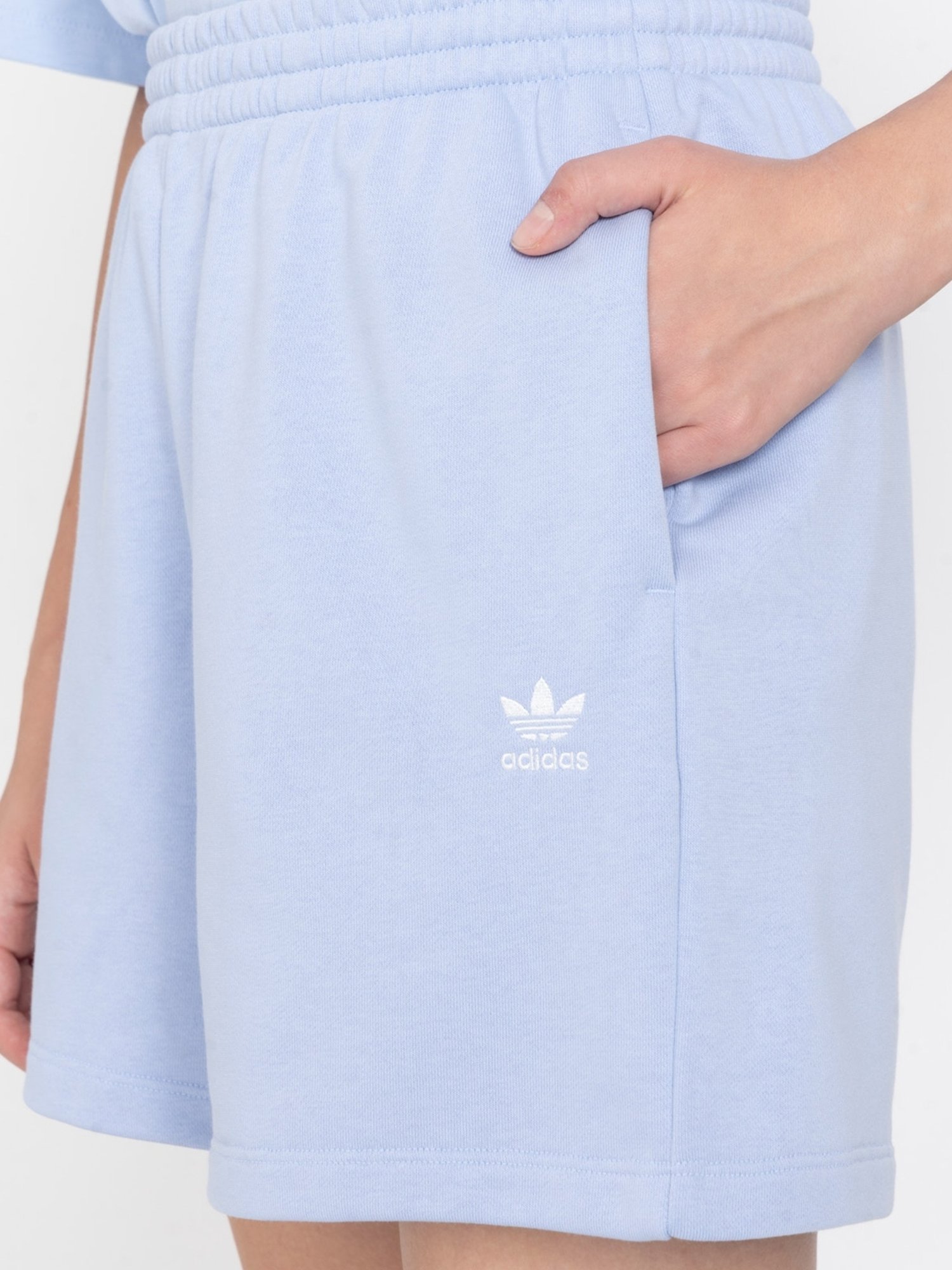 Adidas Originals Blue Cotton Shorts