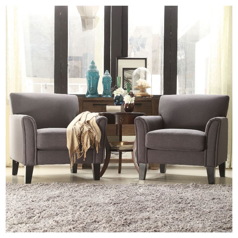 Metropolitan Armchair Charcoal - Inspire Q