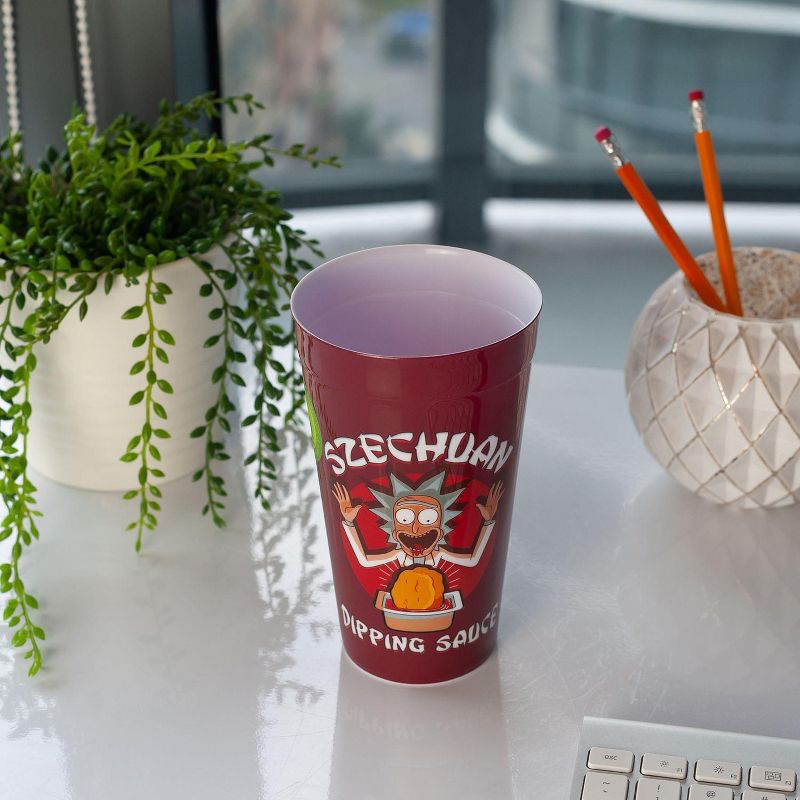 Just Funky Rick and Morty Collectable Szechuan Dipping Sauce Plastic Cup