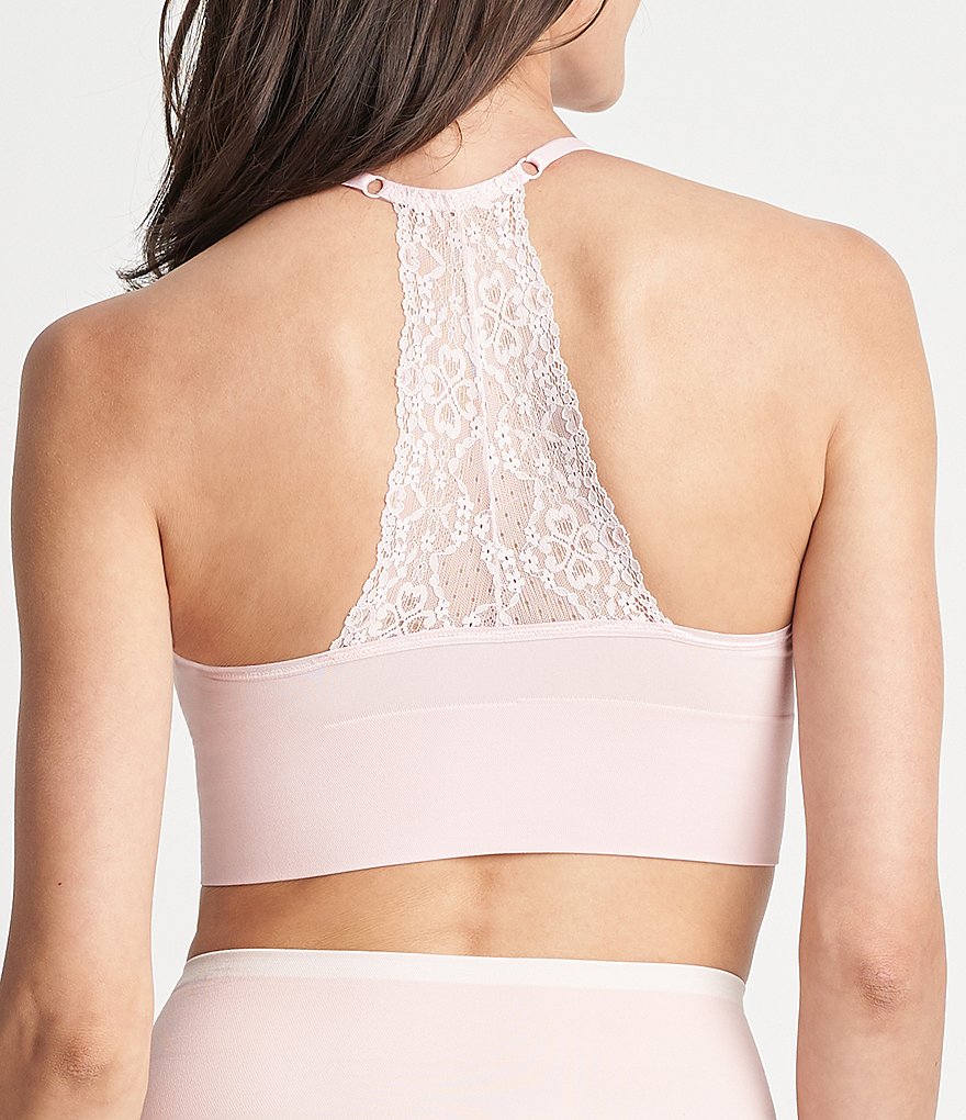 Yummie Ultralight Seamless Lace Back Bralette