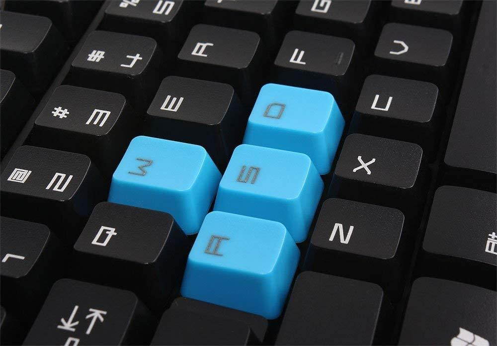 E-Blue Cobra Combatant-X Advanced WASD LED Gaming Keyboard (EKM057BK)