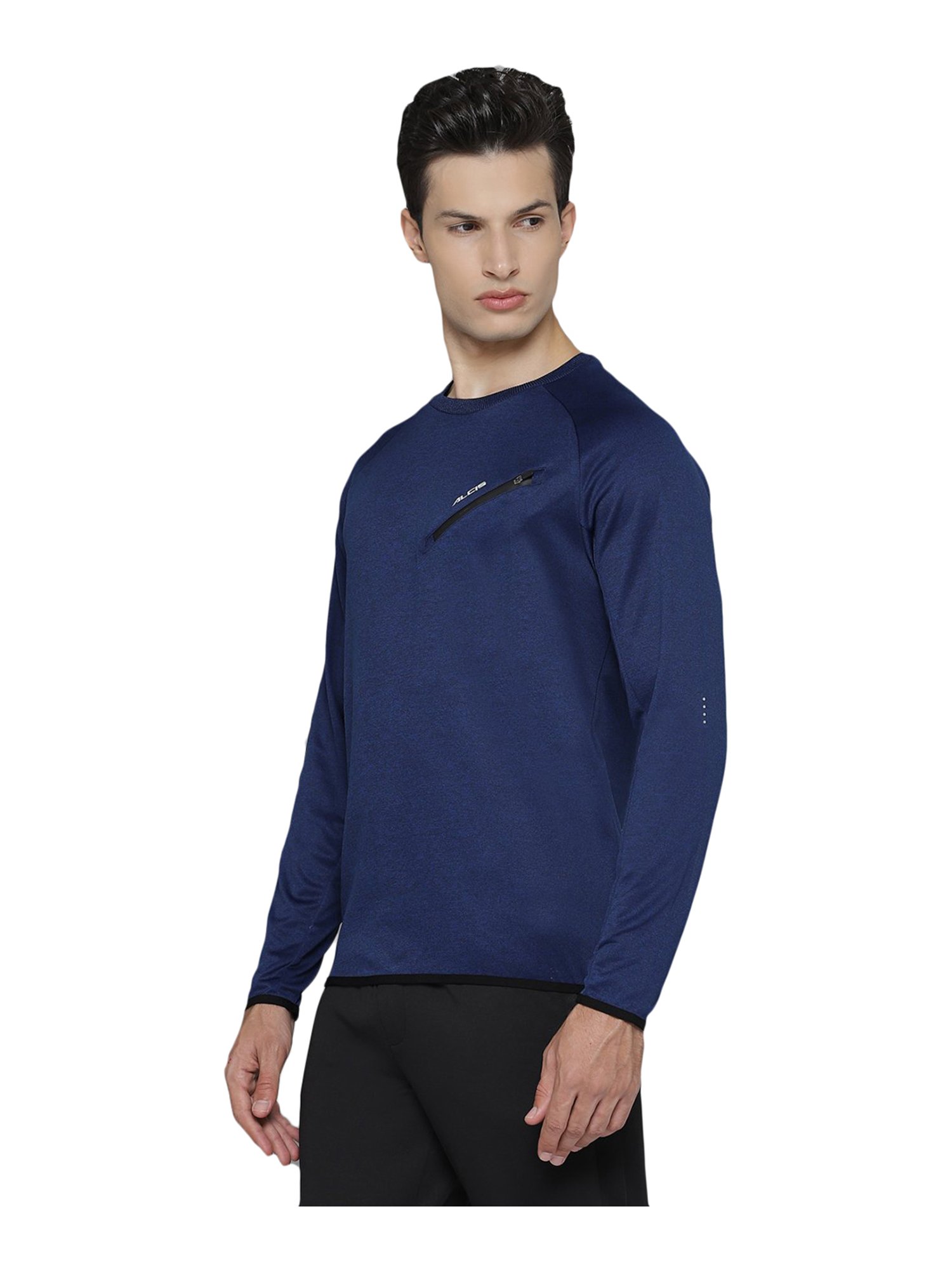 ALCIS Navy Round Neck Sweatshirt