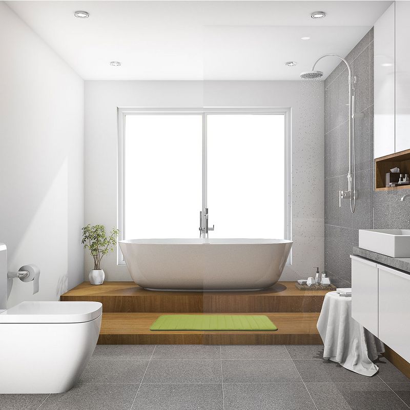 1'6"x3'10" Rectangle Indoor and Outdoor Polyurethane Floor Mat Multicolored - PiccoCasa