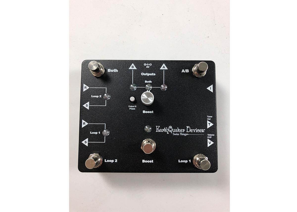 earthquaker devices swiss things guitar effects pedalboard reconciler