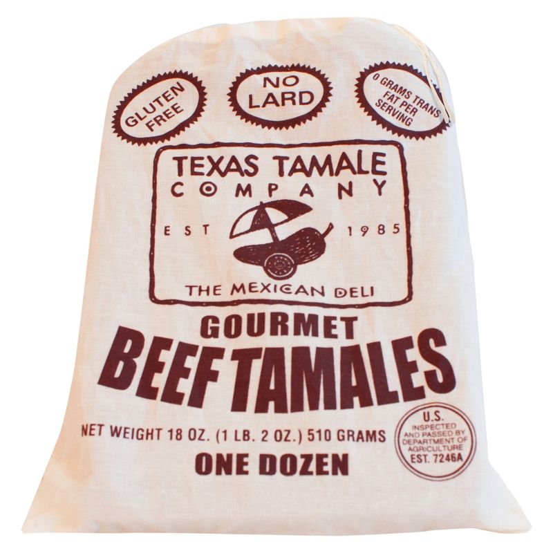 Texas Tamale Company Frozen Beef Tamale - 18oz