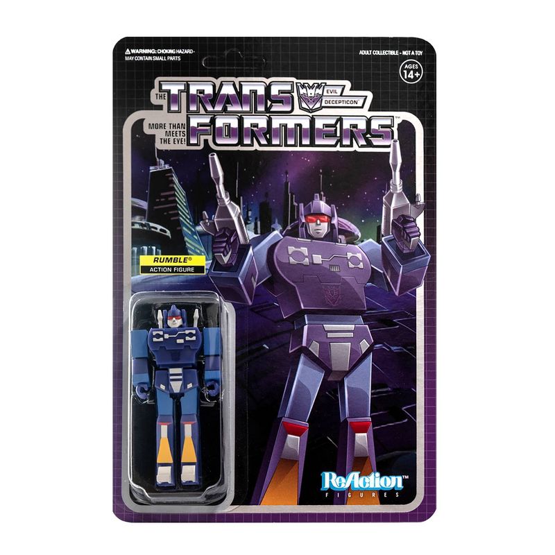 Super7 Transformers ReAction Figure - Rumble