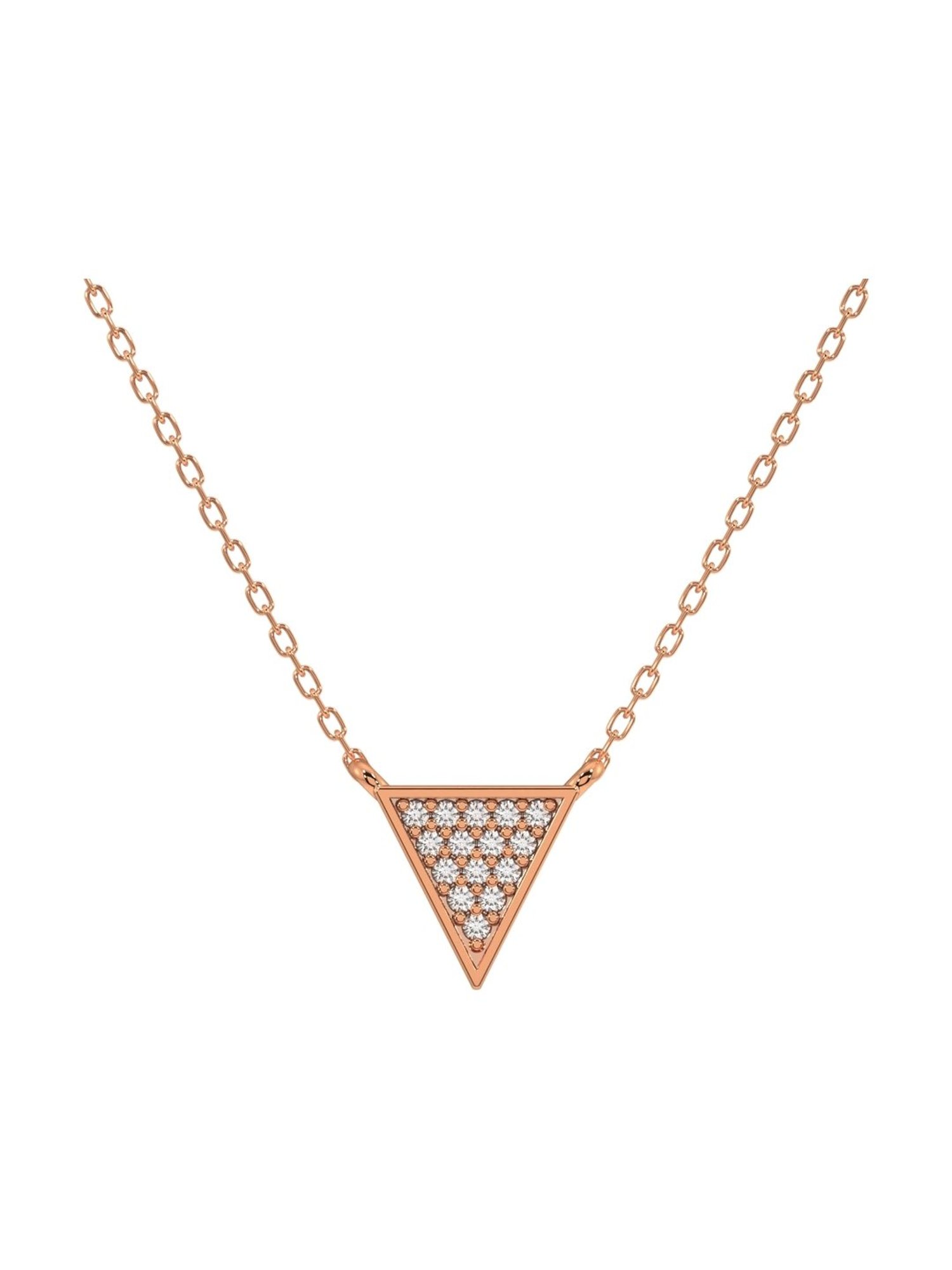 Silvermist 925 Sterling Silver Pure Gleam Necklace for Women & Girls