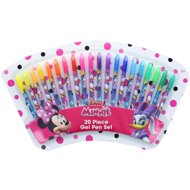 Innovative Designs Disney Minnie Mouse and Daisy 20 Piece Gel Pen Set