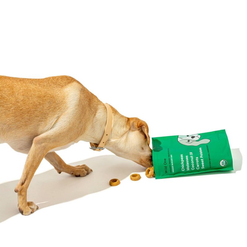 Wild One Organic Veggie Burger Dog Treats - 8oz