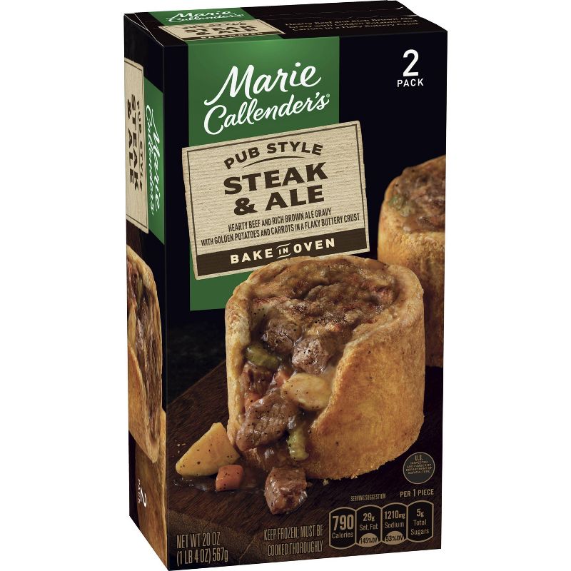 Marie Callender's Frozen Steak & Ale Style Pot Pie - 20oz