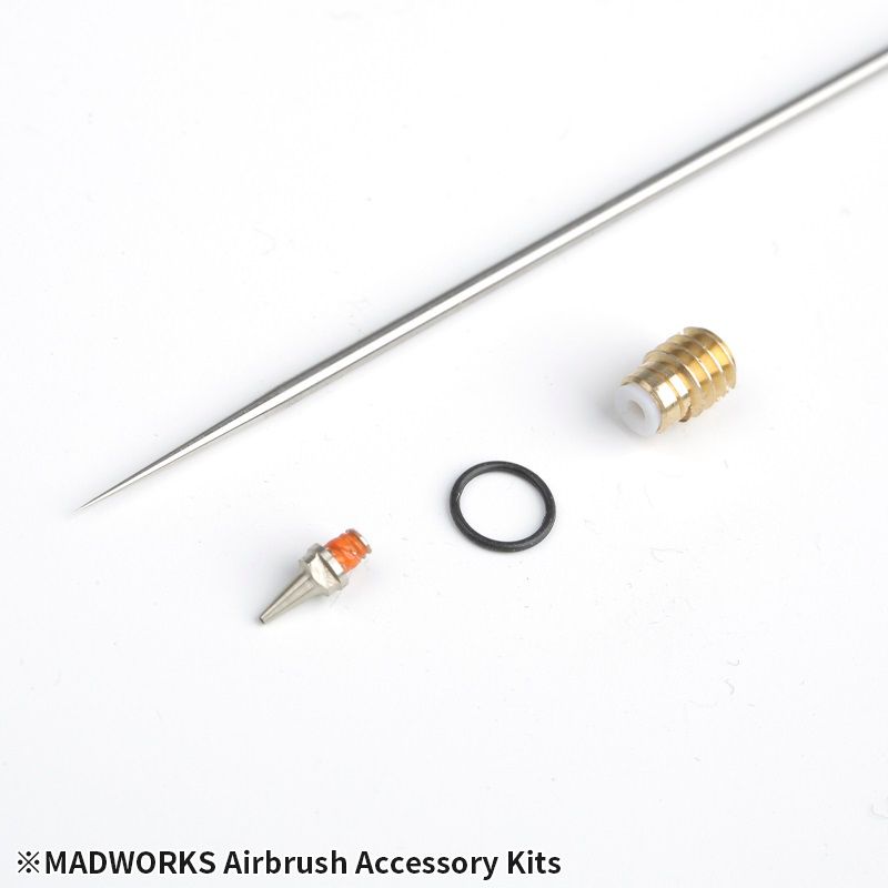 Madworks MK-201 Hobby Airbrush Accessory Kit 0.3mm Needle Replacement For M-201