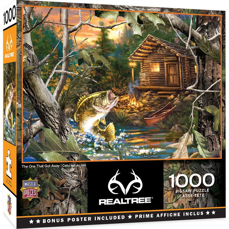 MasterPieces Realtree The One That Got Away 1000 Piece Jigsaw Puzzle