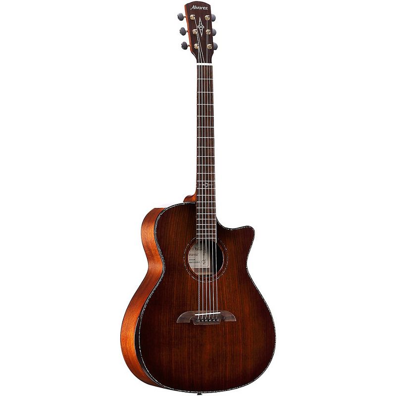 Alvarez MGA77CEAR Masterworks Grand Auditorium Acoustic-Electric Guitar Shadow Burst