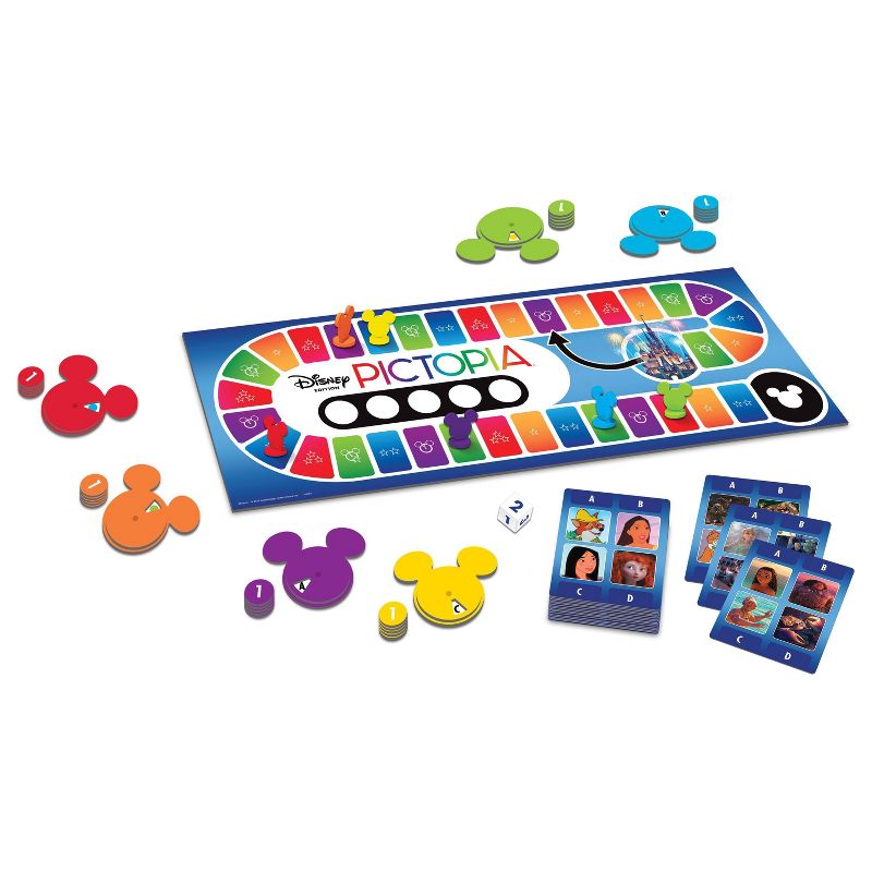 Disney Pictopia Family Picture-Trivia Game