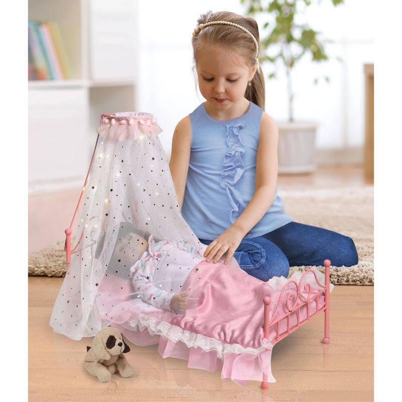 The Queen's Treasures Vintage Style Wooden Kitchen Sink for 18" Dolls