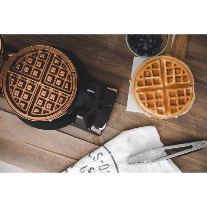 ChefChoice Five of Hearts Waffle Maker - Black