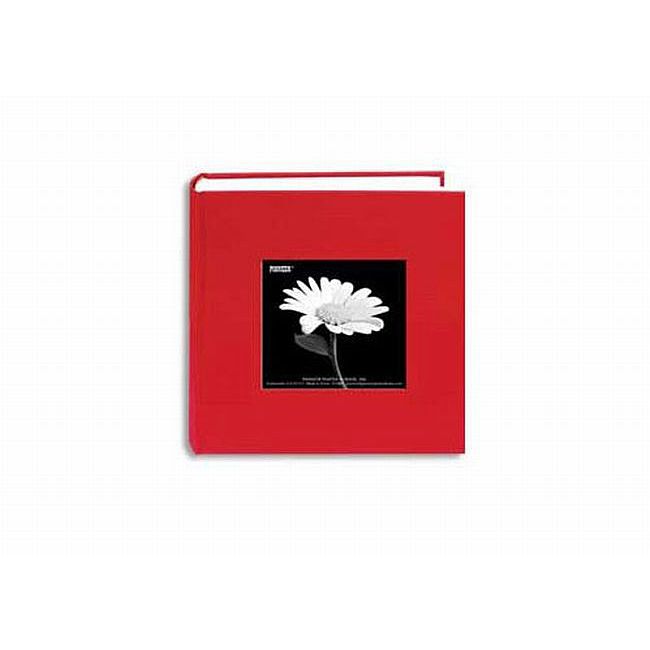 Pioneer Photo Albums Apple Red Fabric Frame Photo Album ('4 x 6')