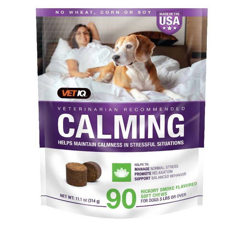 VetIQ Calming Chewable Supplement For Dogs