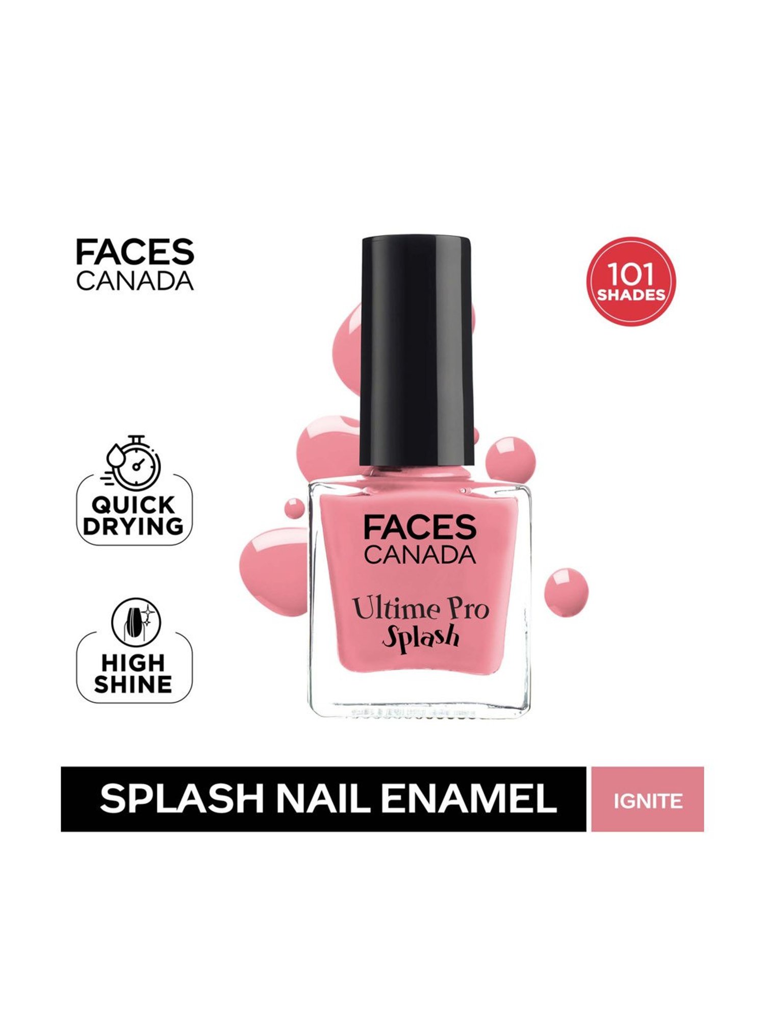 Faces Canada Ultime Pro Splash Nail Enamel Ignite 35