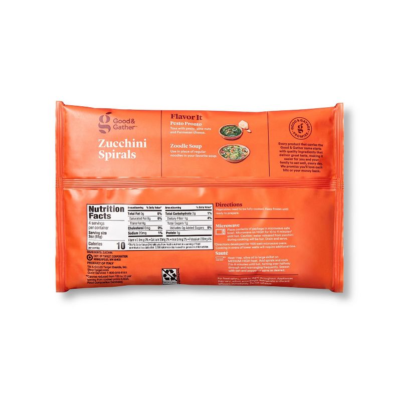 Frozen Zucchini Spirals - 12oz - Good & Gather™