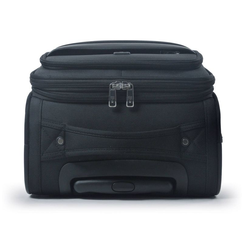 FUL Mission 18" Softside Underseat Carry On Suitcase - Black
