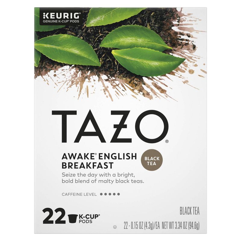 Tazo Awake Tea - Keurig K-Cup Pods - 22ct