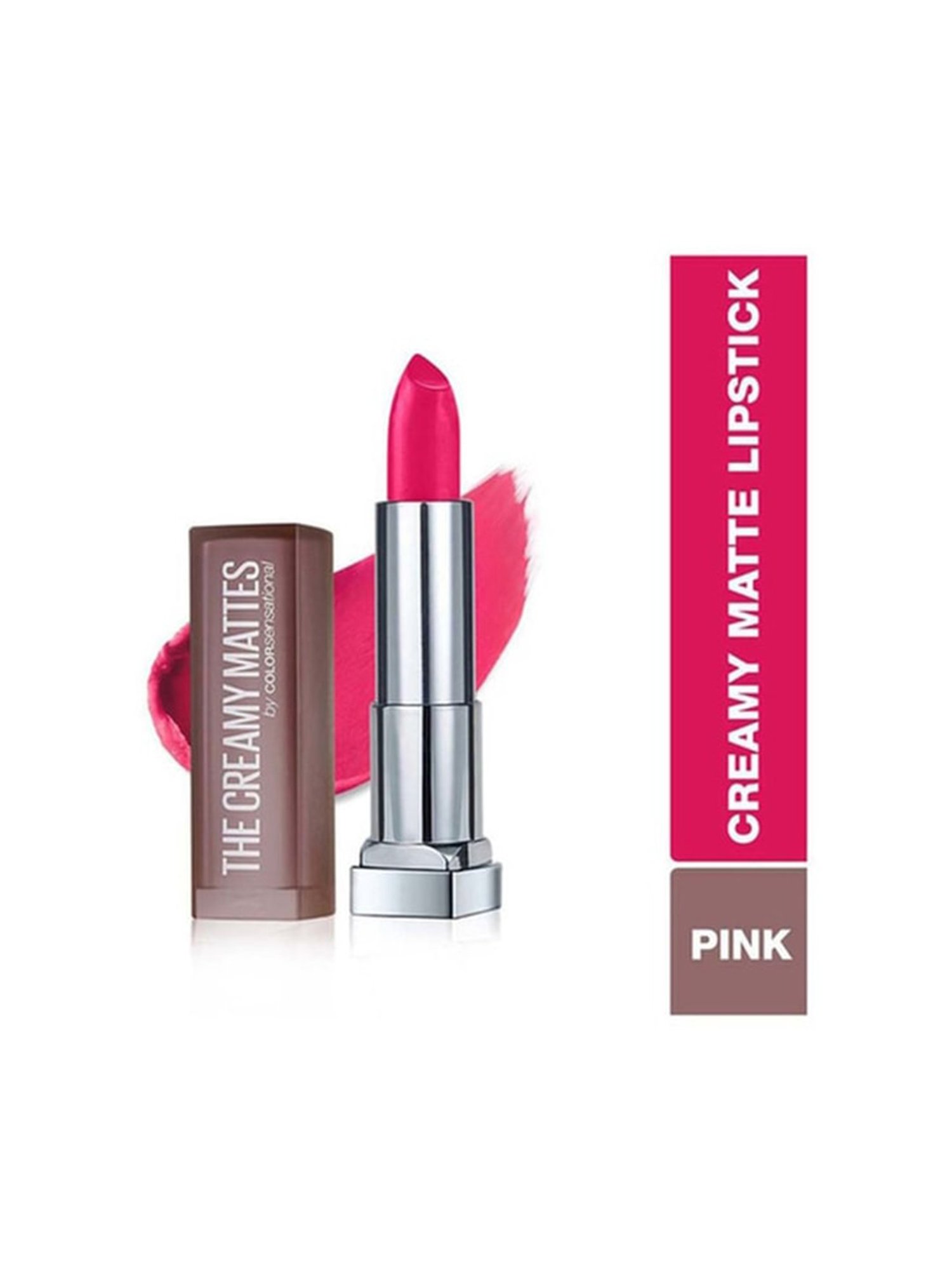 Maybelline New York Color Sensational Creamy Matte Lipstick - 680 Mesmerizing Magenta, 3.9g