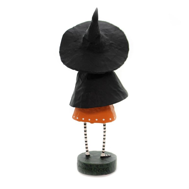 Lori Mitchell 7.5" Gretta Goodwitch Halloween Pumpkin Doll  -  Decorative Figurines