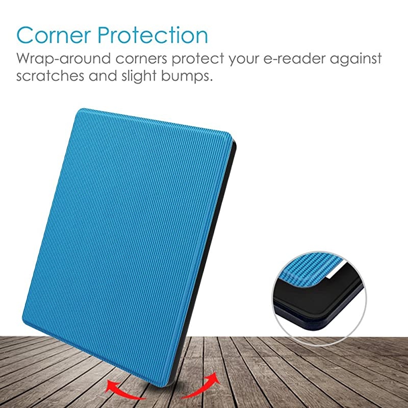 Slim Case for Kindle Oasis (Previous 9th Gen, 2017 Release) - [Sleek Shield Series] Lightweight Cover with Auto Wake/Sleep (Not Fit All-New Kindle Oasis 10th Gen 2019), Dragon Skin Blue