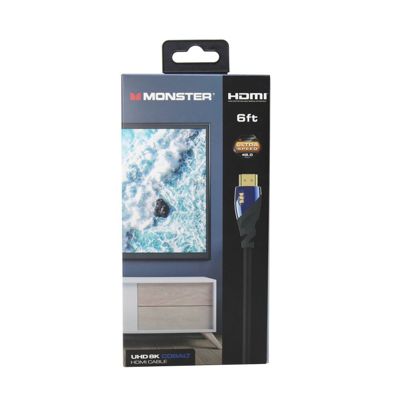 Monster Essentials 48 Gbps Premium Certified HDMI Ultra UHD - 6'
