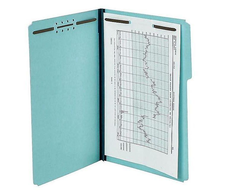 Skilcraft File Folders 3/4" Expansion 1/3-Cut Letter 100/BX Manila 2822507