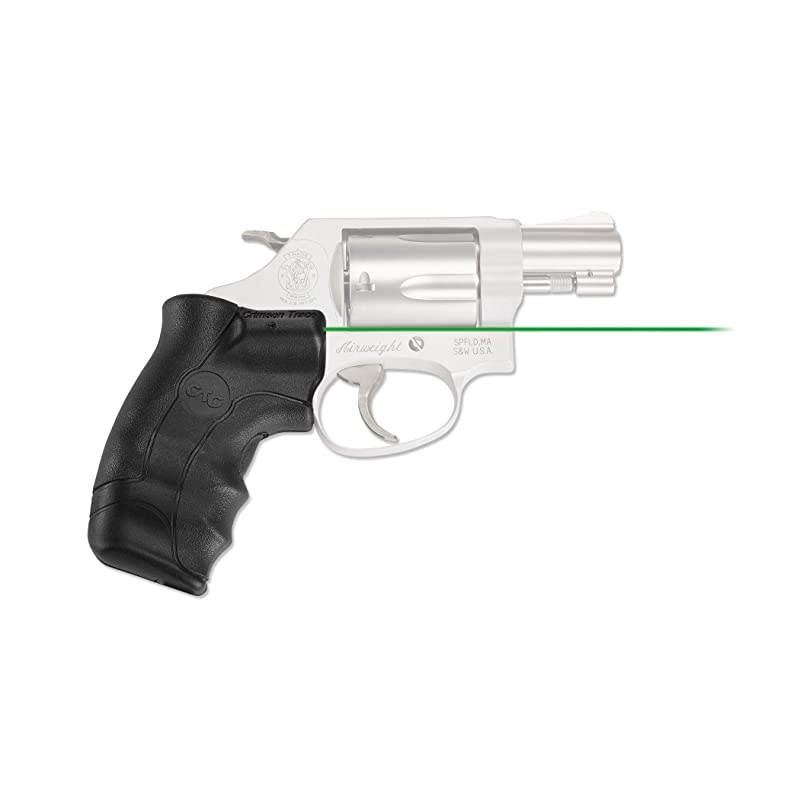 LG-350 Lasergrips with Heavy Duty Construction and Instinctive Activation for Smith & Wesson, J-Frame Round Butt, Defensive Shooting and Competition