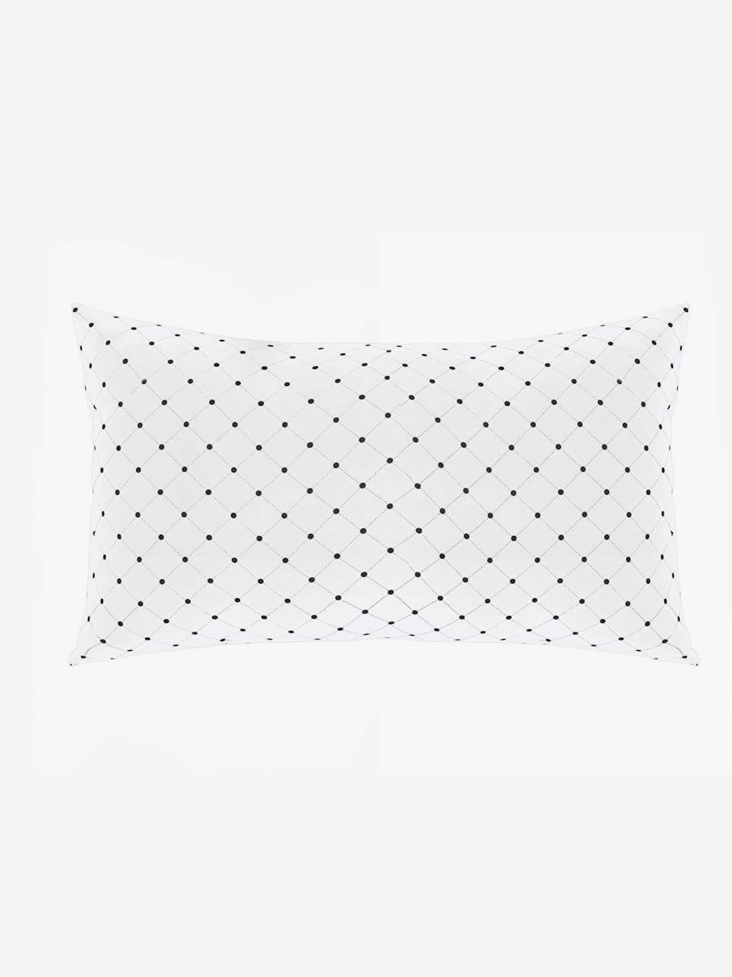 HOSTA HOMES Ultrasonic Abstract Brown 280 TC Polyvelvet Pillow Cover