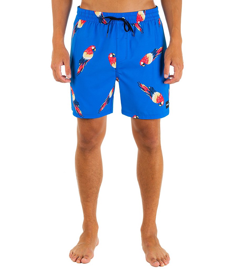 Tommy Bahama Baja Tails from the Sea 9#double; Inseam Board Trunks