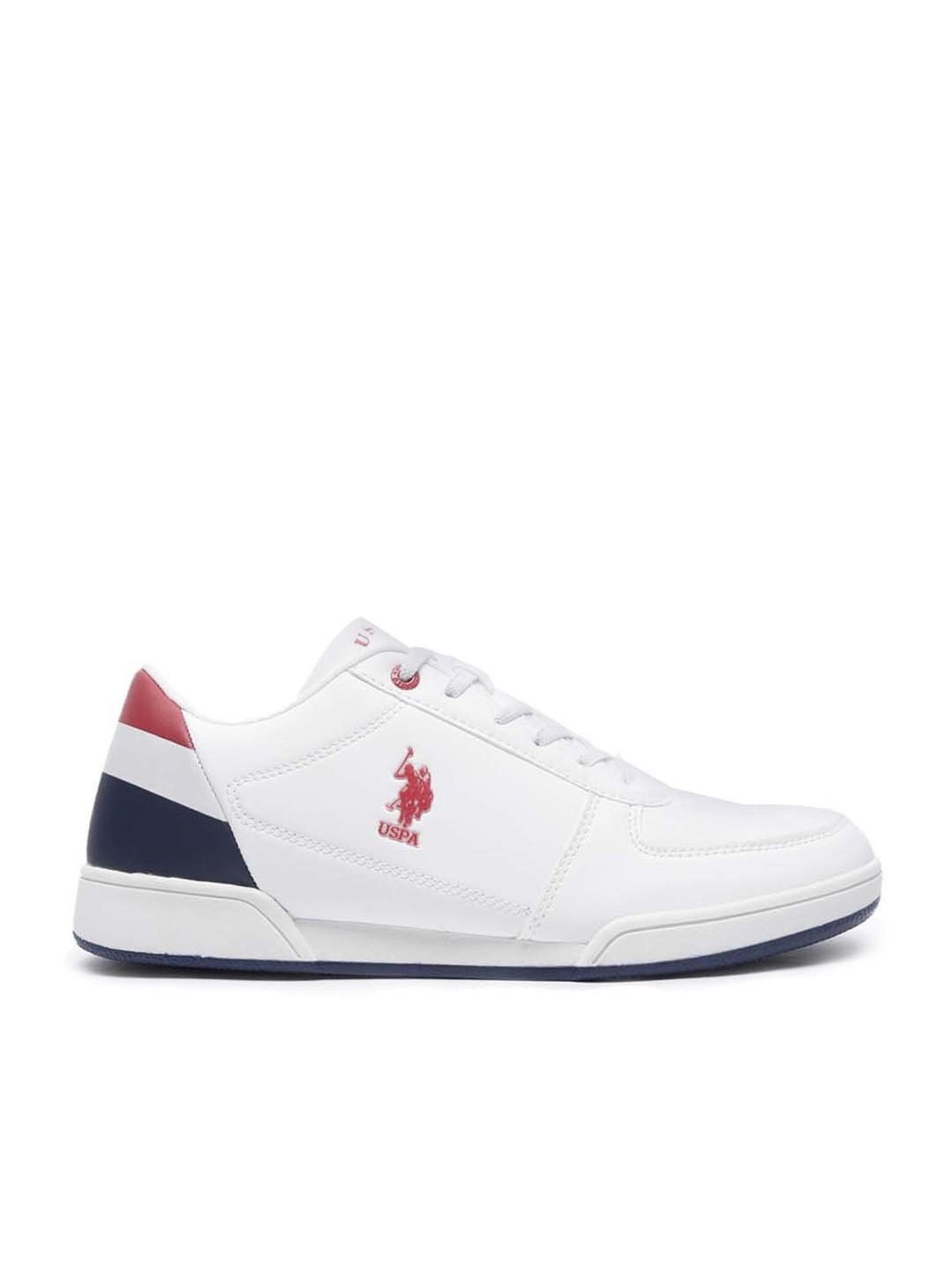 U.S. Polo Assn. Men's JAN White Casual Sneakers