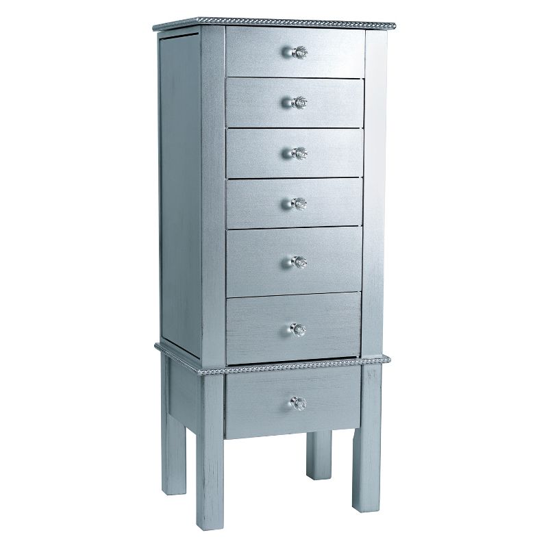 Crystal Jewelry Armoire Silver - Hives & Honey