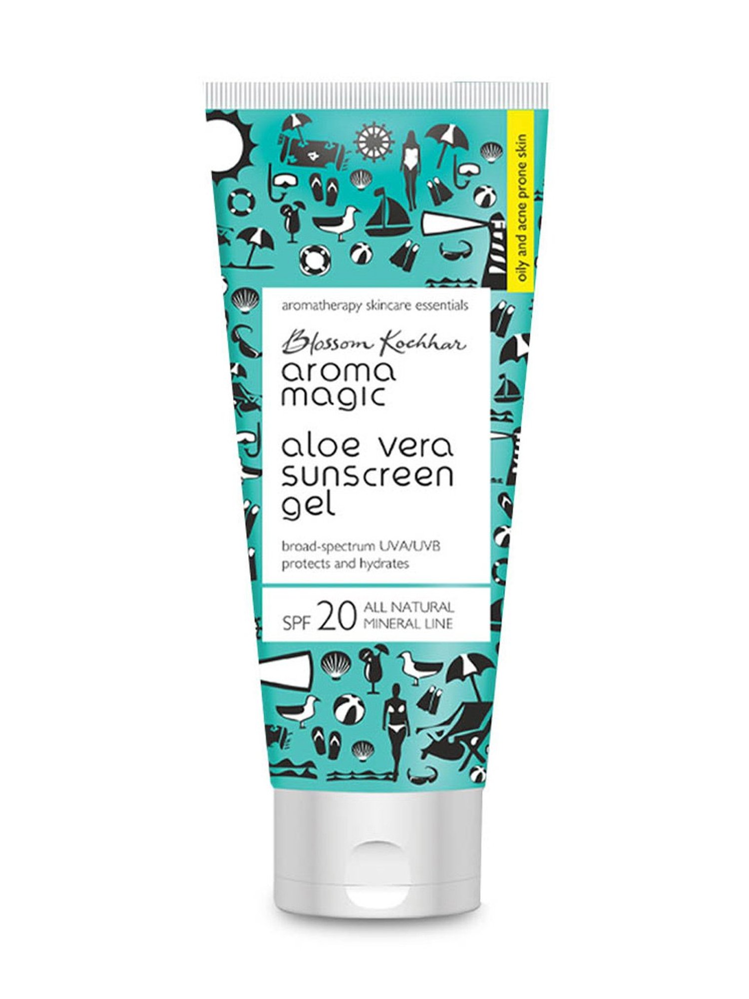 Aroma Magic Aloe Vera Sunscreen Gel - 50 ml