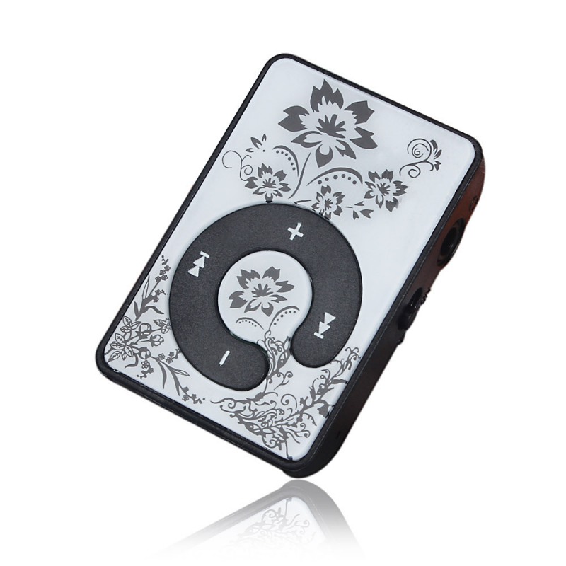 Mini Mirror Clip USB Digital Mp3 Music Player Card(package without )