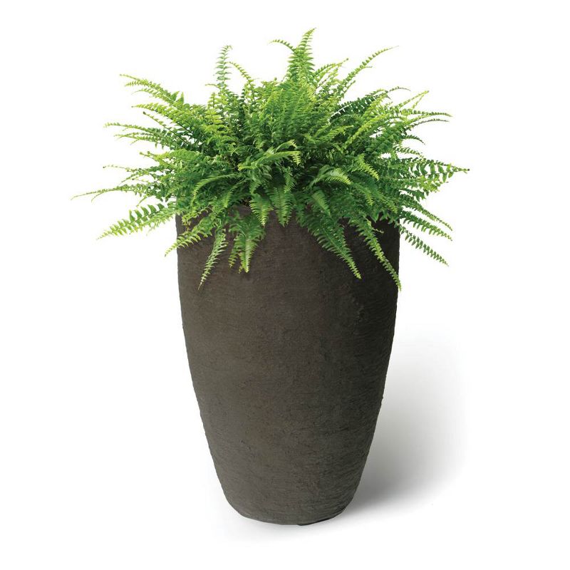 Algreen Products 87313 Athena 28.5" Self Watering Garden Planter Pot, Brownstone