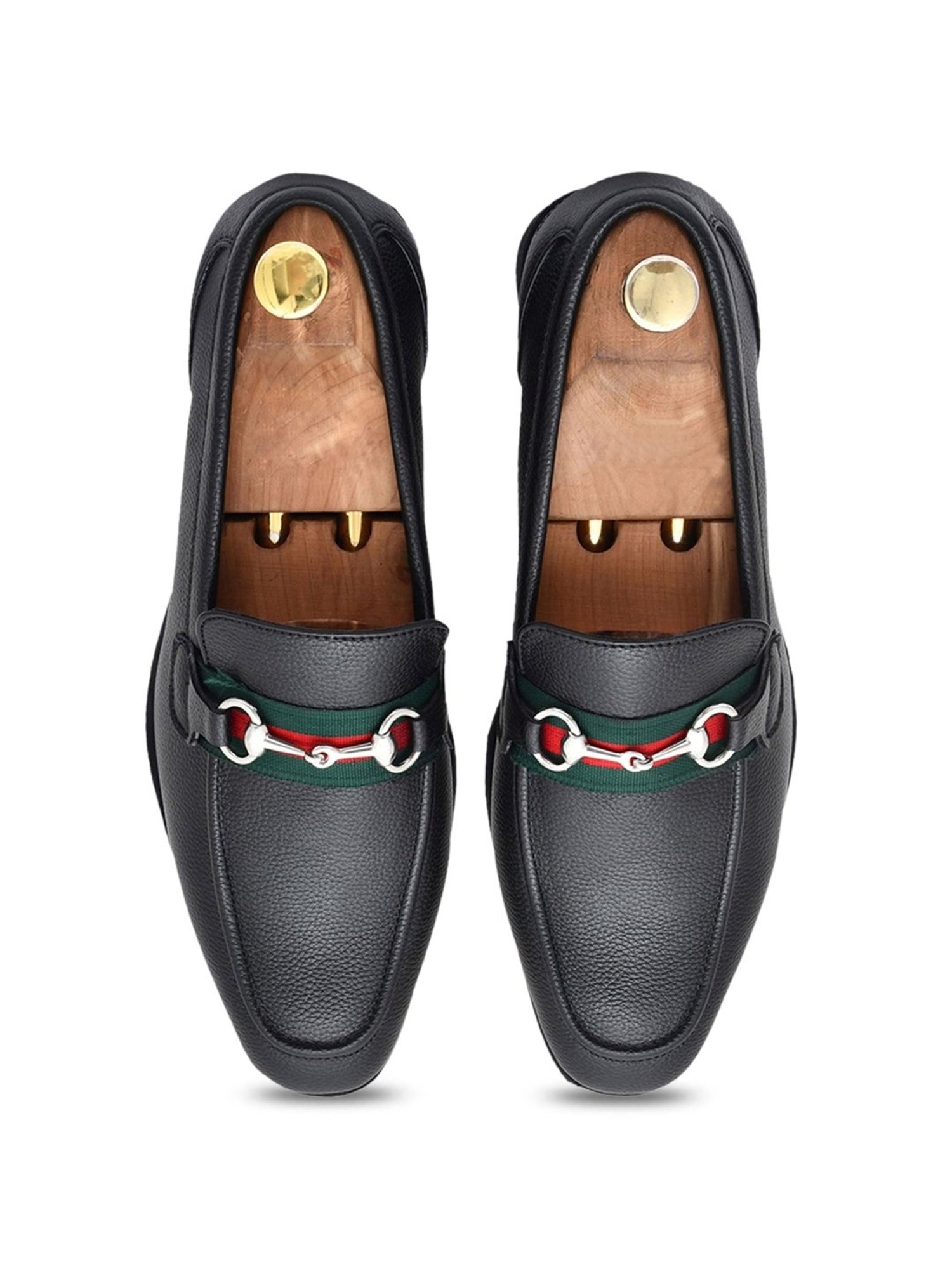 Griffin Men's BLANCO CREEK LUX HORSE BIT Black Casual Loafers