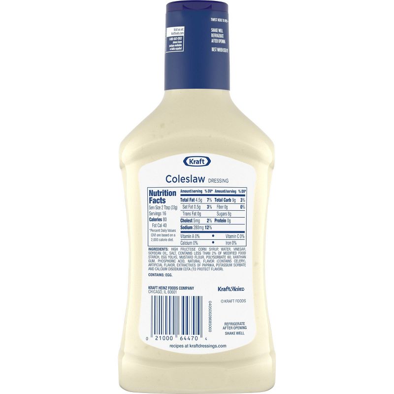 Kraft Coleslaw Dressing - 16fl oz