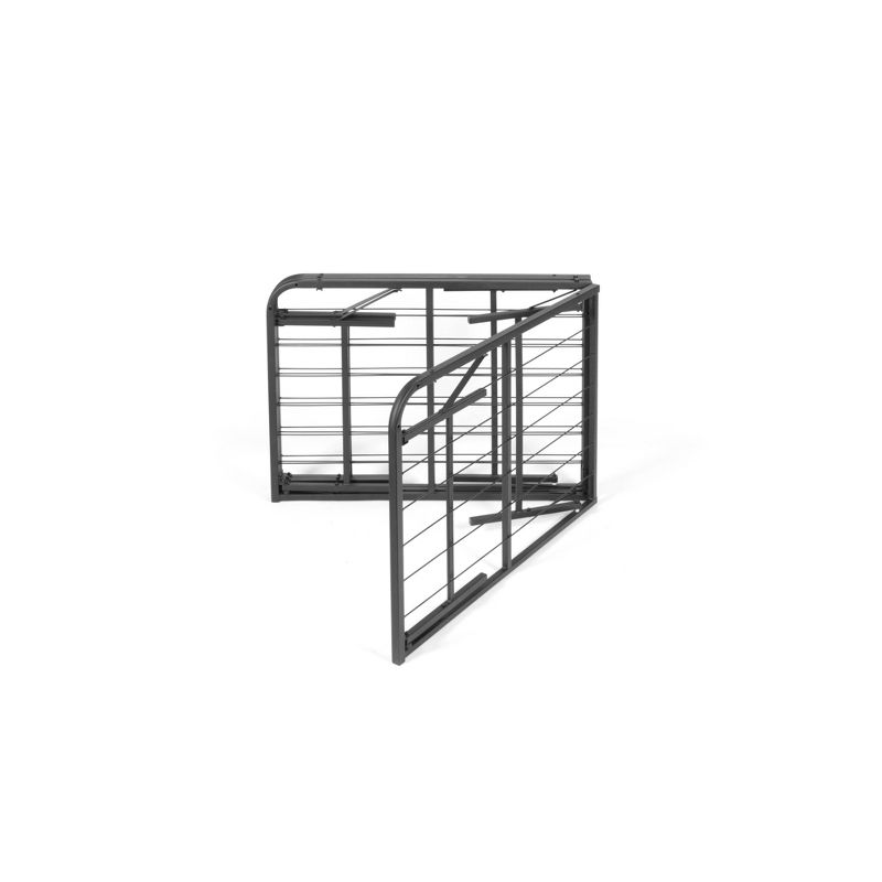 California King Simple Base Bi-Fold Bed Base Black - PragmaBed