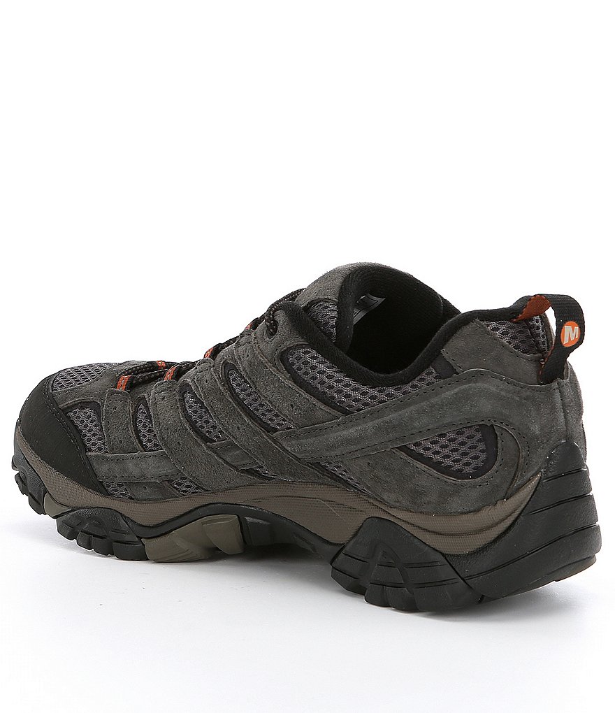 Merrell Men's Moab 2 Waterproof Suede and Mesh Sneakers
