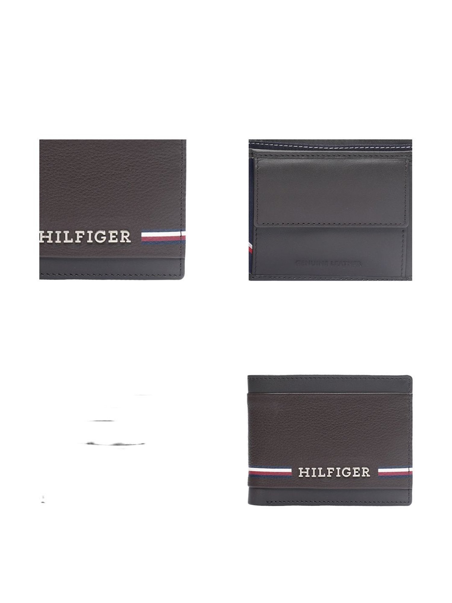 THE HOLISTIK Revival Black & Maroon Casual Leather Bi-Fold Wallet for Men