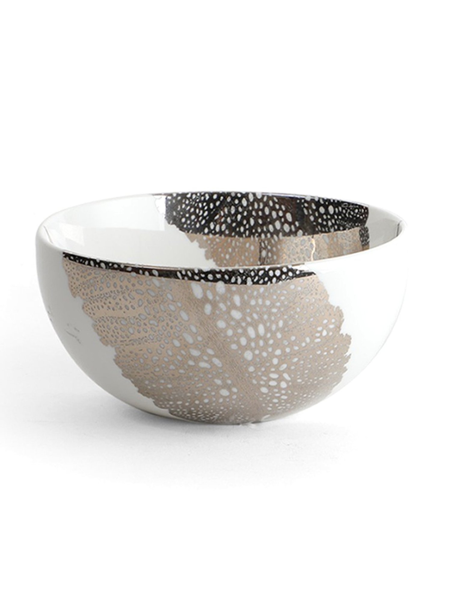 @home Nilkamal Black Polypropylene Snack Bowl With Lid (0.46 L)