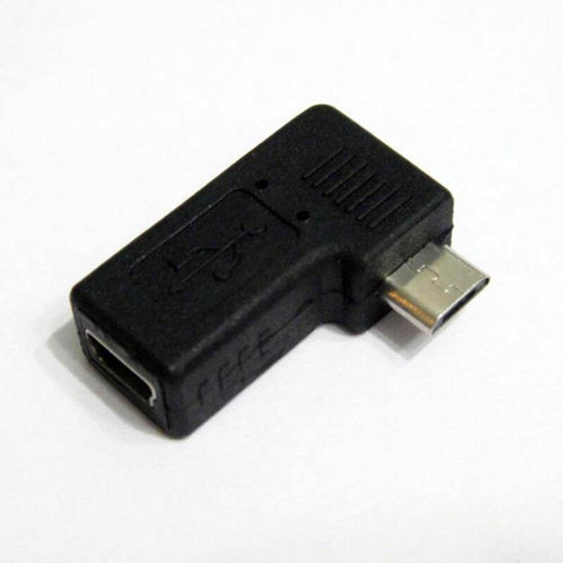USB 2.0 Mini A 5 pin Female to Micro B 5pin Male Left Angle Adapter Convertor