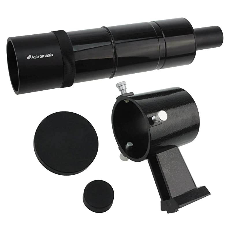 9x50 Finder Scope Black it Provides Both a Bright Image and Comfortable Viewing