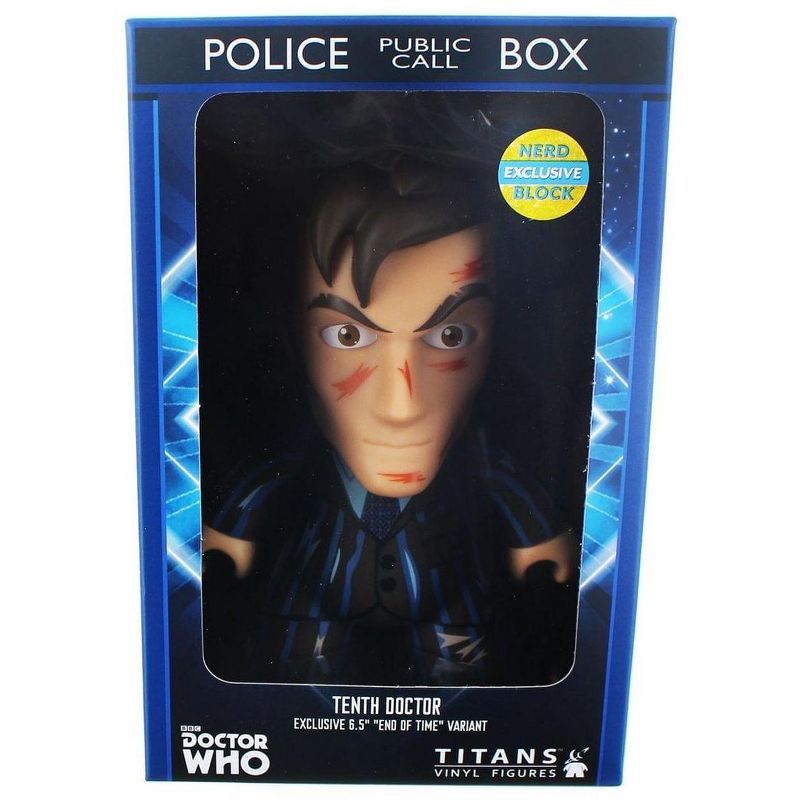 Titan Books Doctor Who 6.5" "End of Time" 10th Doctor Titan Vinyl Figure