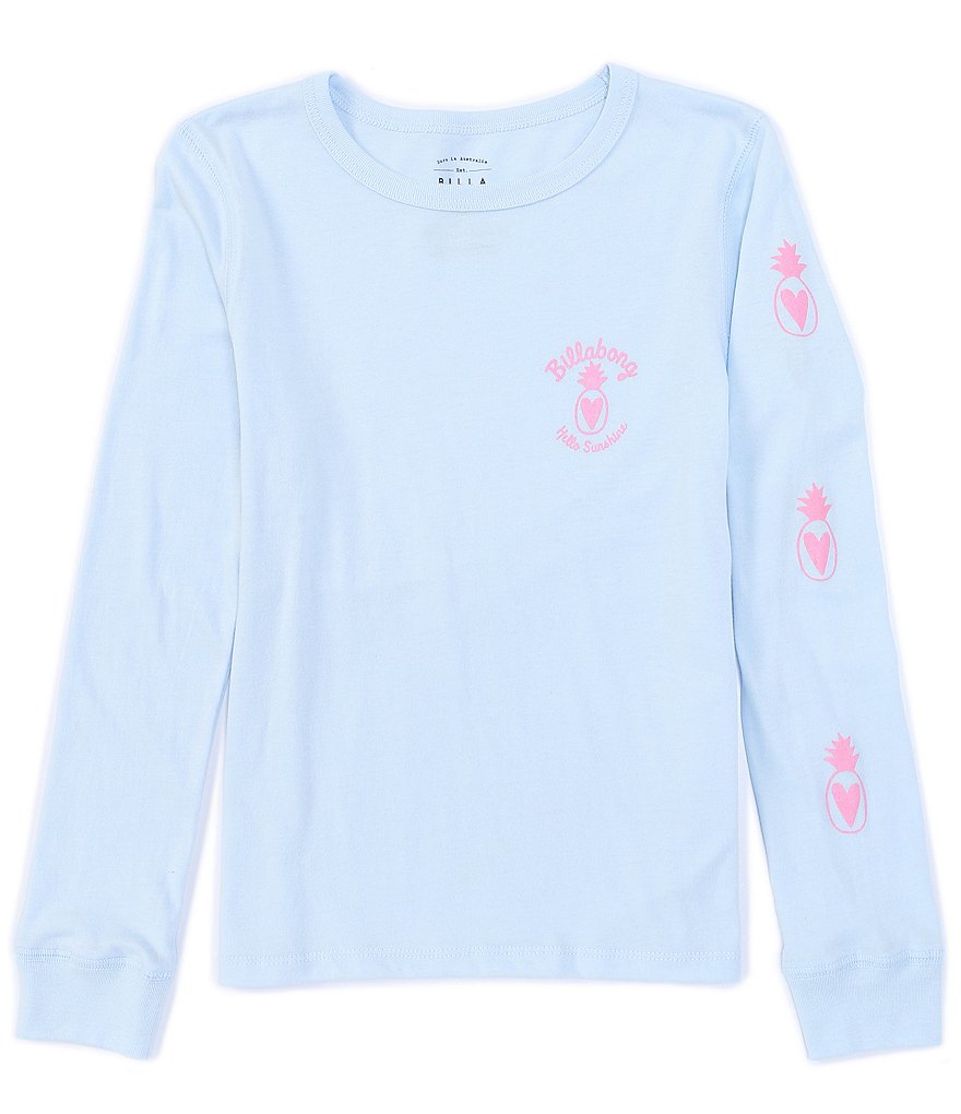 Billabong Little/Girls Girls 4-14 Long-Sleeve Hello Sunshine Tee