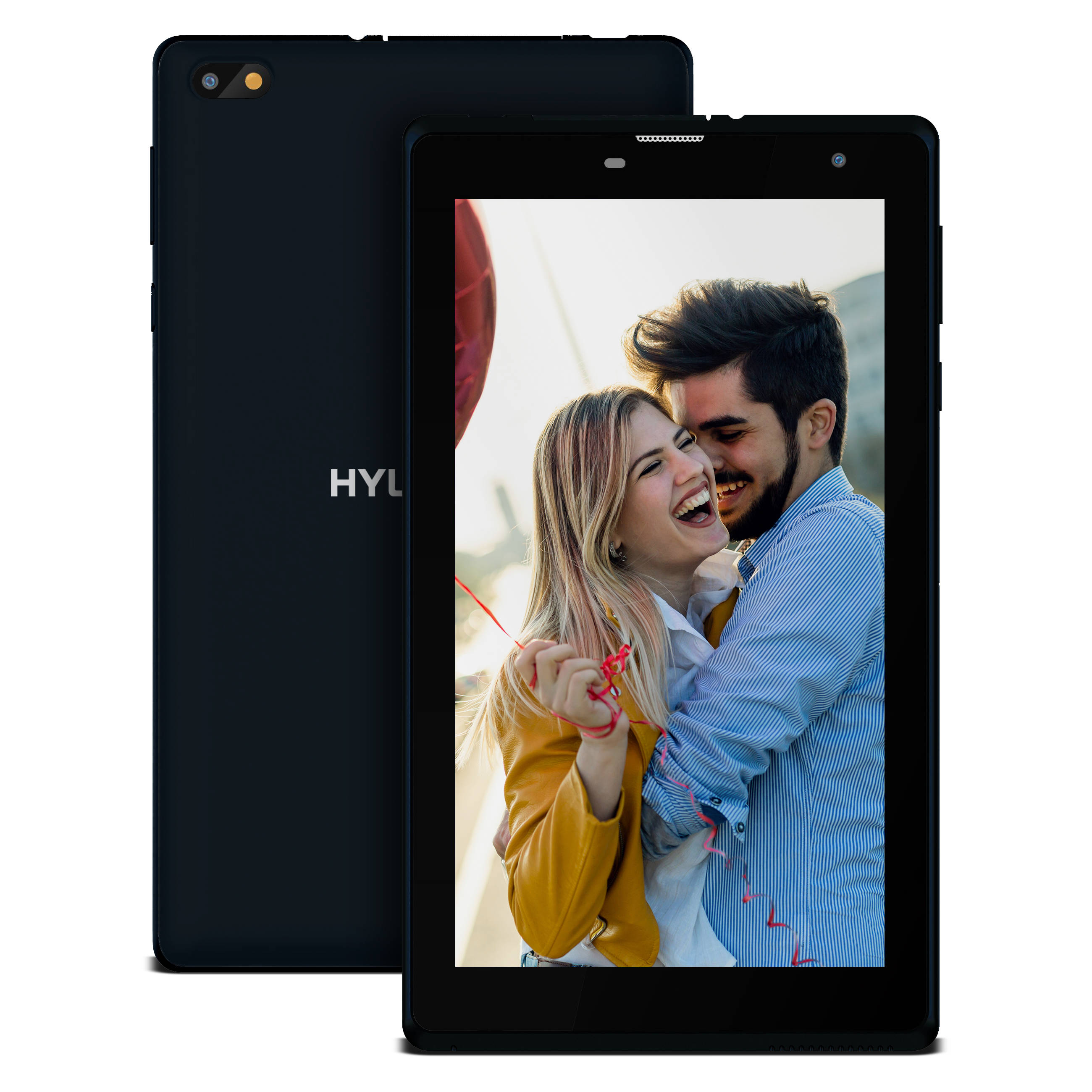 Hyundai HyTab 7WC1 Tablet, 1024*600 IPS, Android 10, Allwinner A100, 1GB+32GB, 2MP/2MP, G+P, WIFI - Black